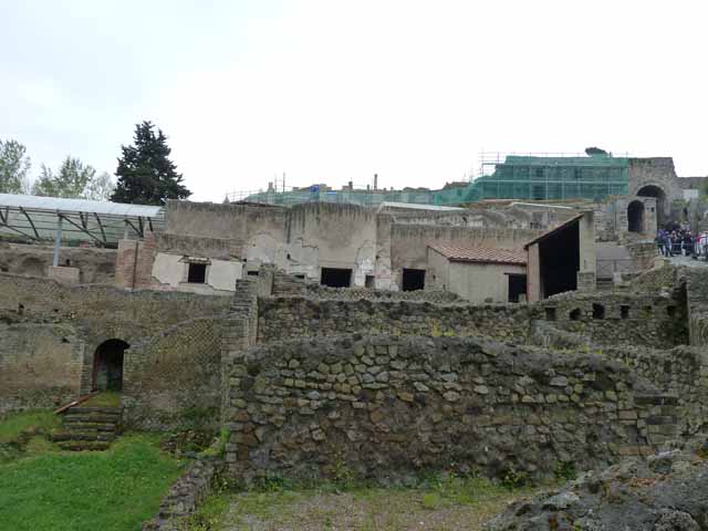 VII.16.a Pompeii. May 2010. Room in south-east corner of lower area.