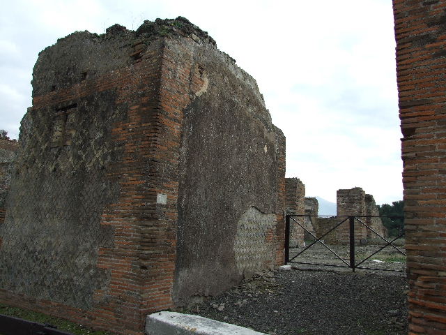 VIII.2.30 Detail of front wall