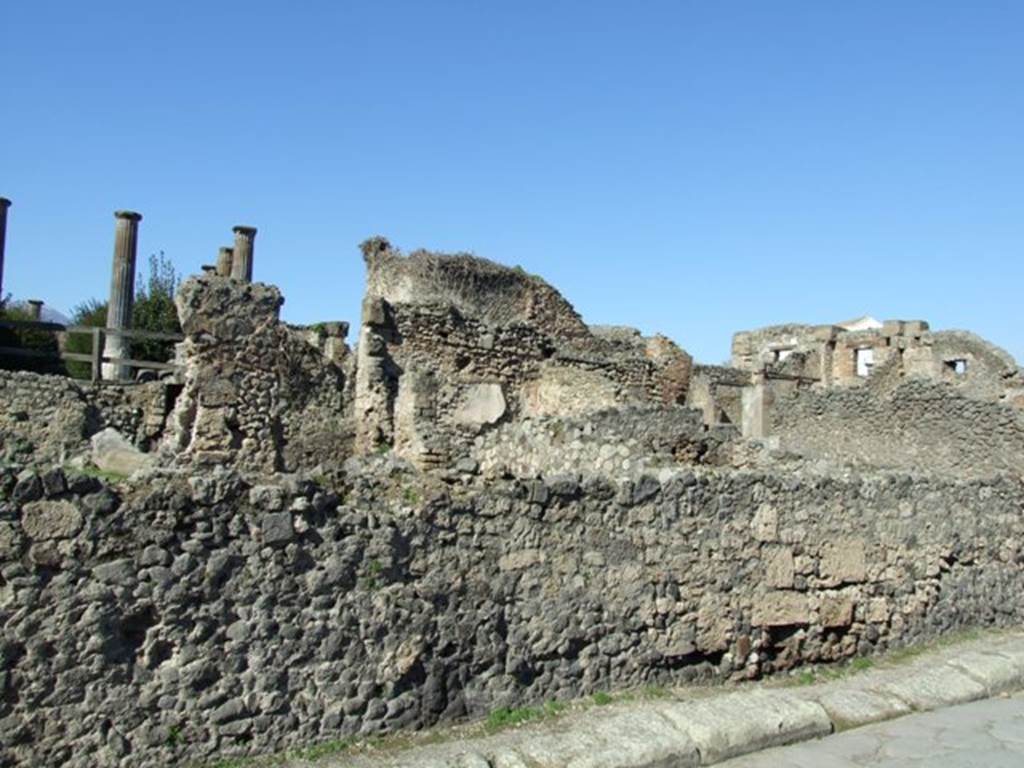 VIII.4.29 Pompeii. March 2009. Looking north and east.