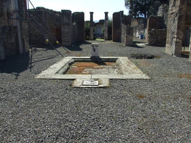 VIII.5.2 Pompeii. March 2009. Room 3. Looking west.