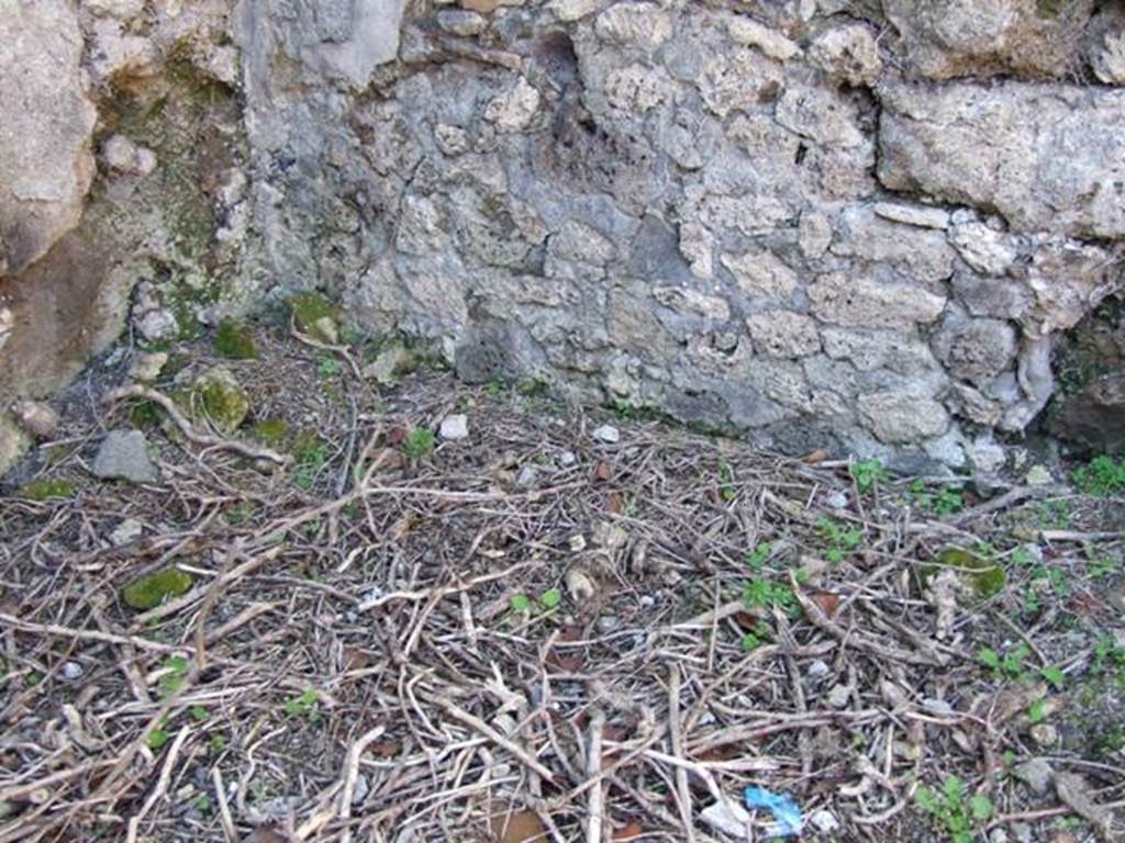 VIII.5.9 Pompeii. March 2009. Room 21, south-west corner of kitchen.