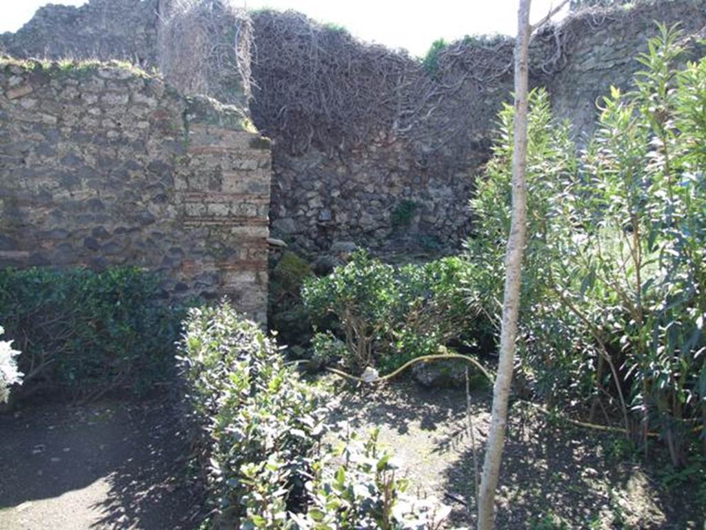 VIII.5.15 Pompeii. March 2009. Rooms 5 and 6. Looking south.