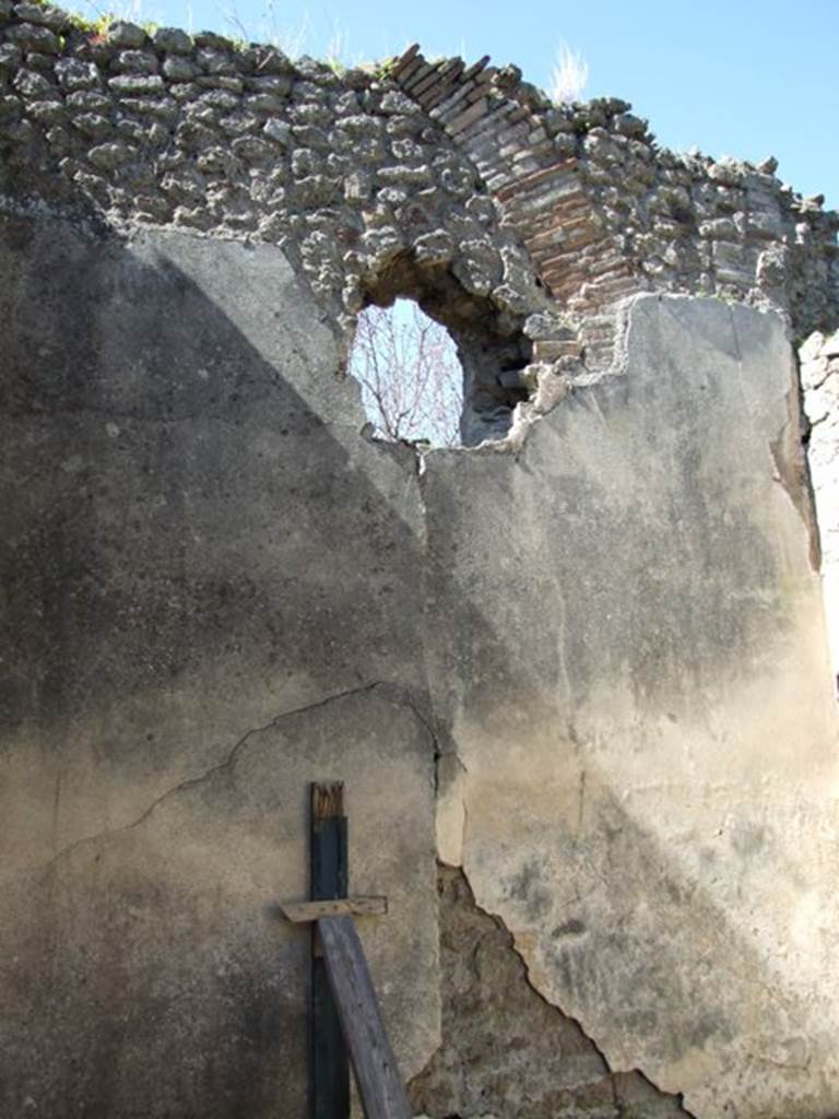 VIII.5.37 Pompeii. March 2009. Room 12. West wall.