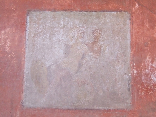 VIII.5.37 Pompeii.  March 2009. Room 15. Kitchen. Hearth or Bench.