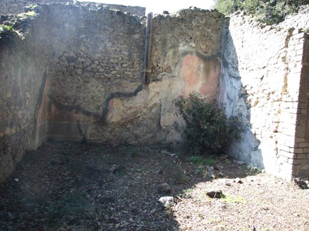 VIII.6.6 Pompeii. March 2009. Second room in south west corner. Looking west.