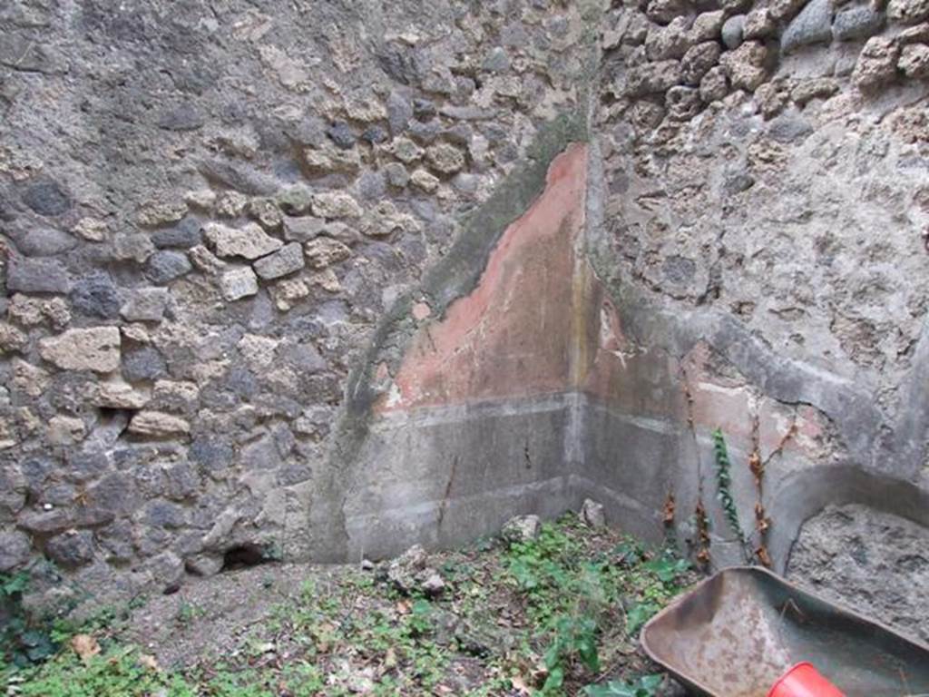 VIII.6.6 Pompeii. December 2007. Second room in south west corner. South wall.