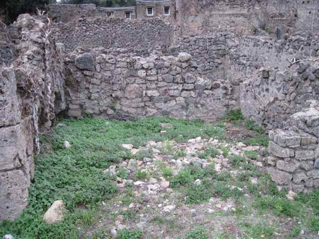VIII.7.8 Pompeii. September 2010. Looking west into tablinum (or used as triclinium). Photo courtesy of Drew Baker.