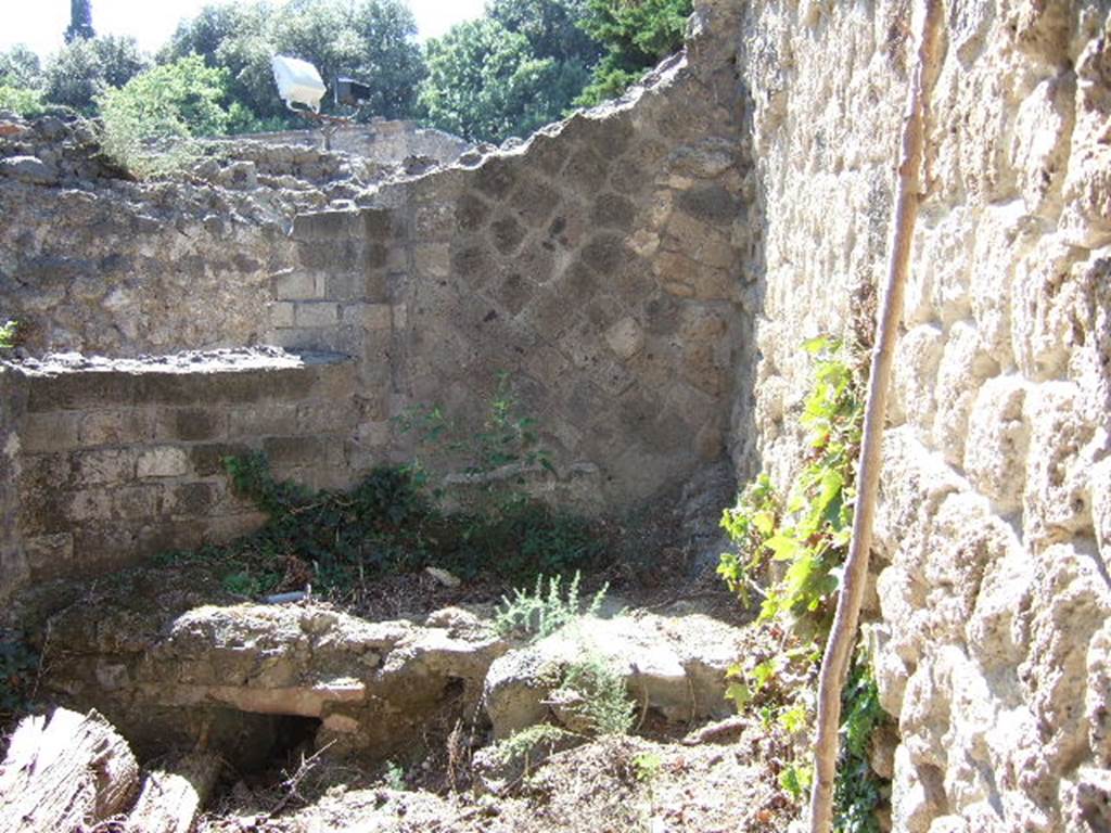 VIII.7.28 Pompeii. December 2007. Second small room at rear of kitchen.