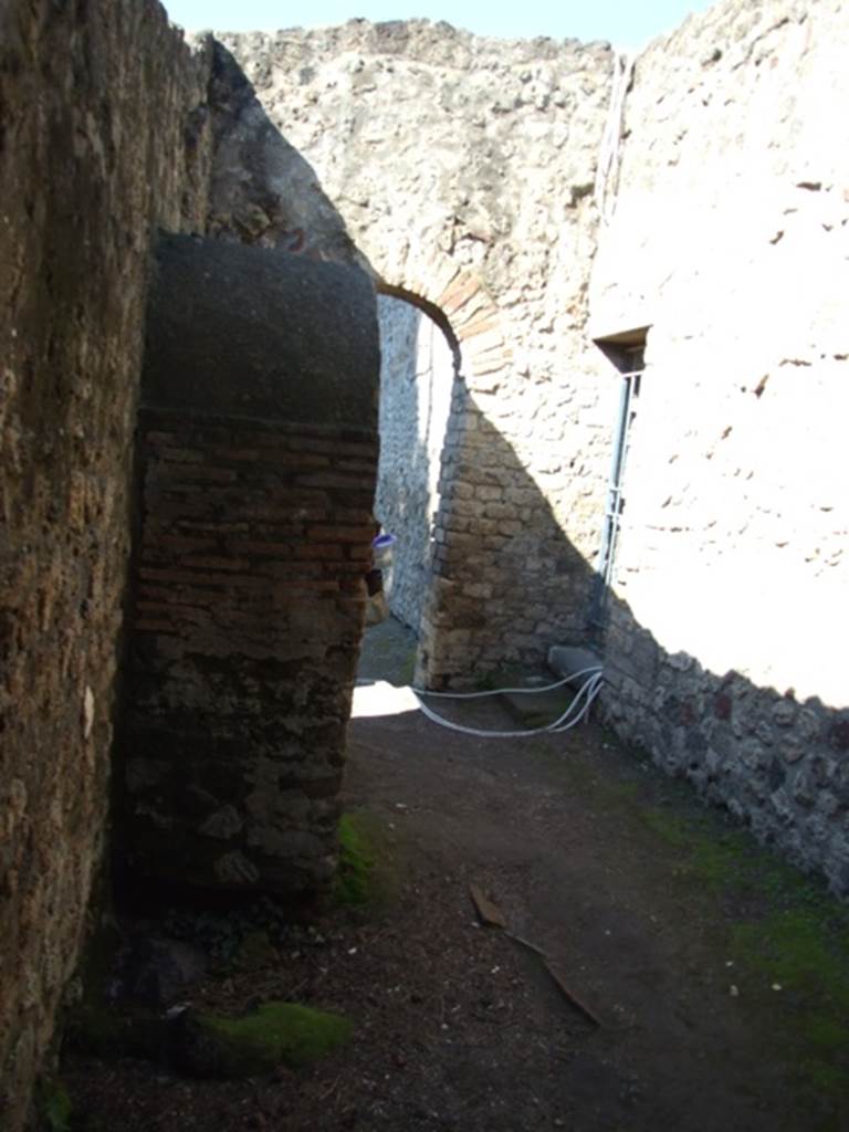 VIII.7.28 Pompeii. March 2009. Kitchen. Looking north.