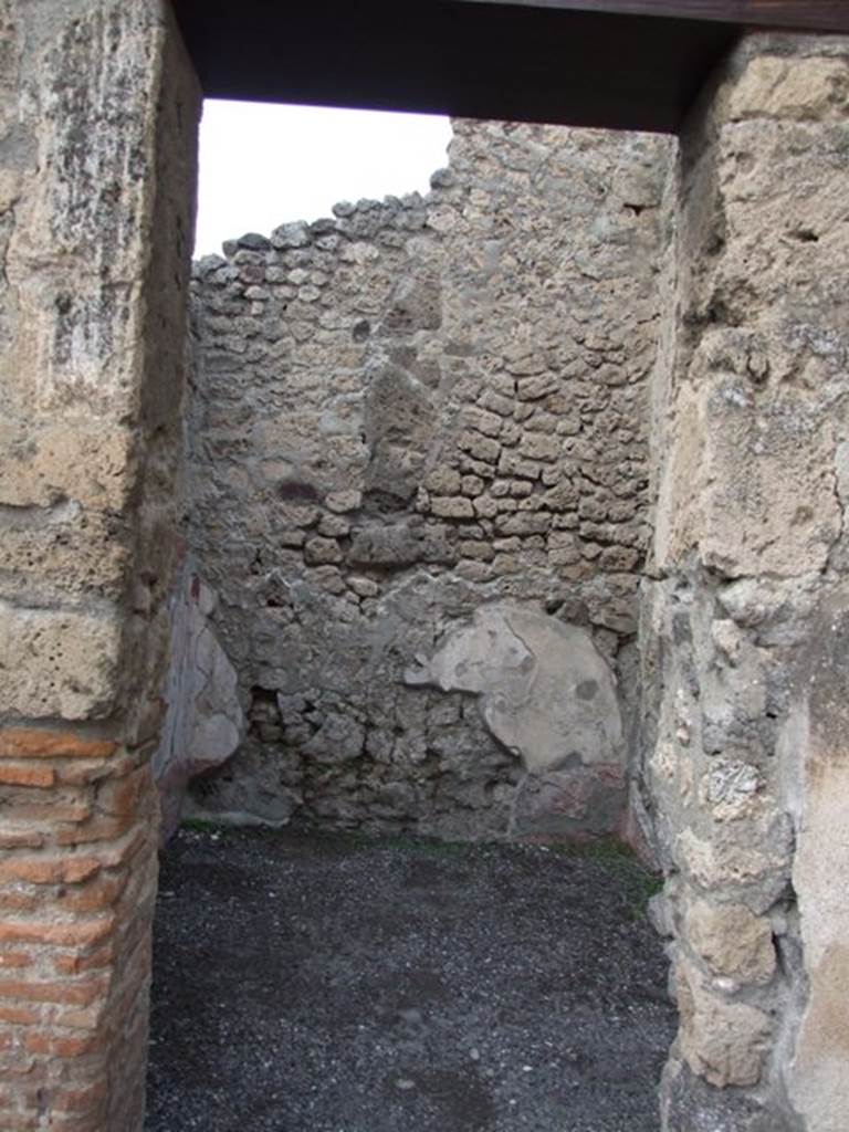IX.1.16 Pompeii. December 2007. Doorway to Rear room.