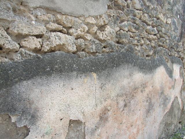 IX.2.17 Pompeii. March 2009. Room 2, Cubiculum. West wall with window to Room 1, Atrium.