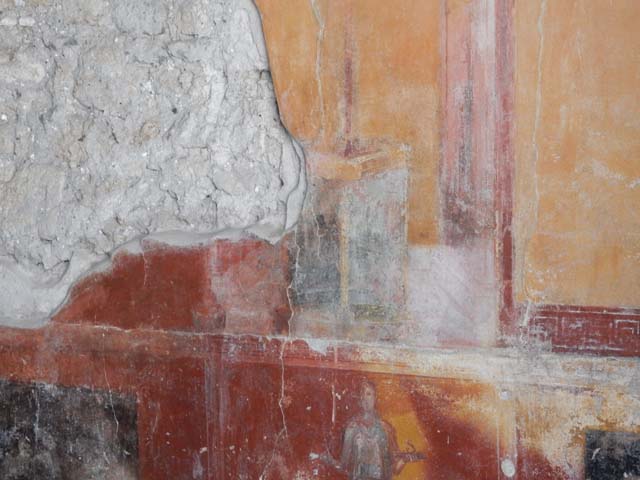 IX.3.5 Pompeii.  March 2009.  Room 14.  North wall, with window with view over garden area.