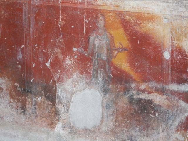 IX.3.5 Pompeii.  March 2009. Room 14.  South wall.