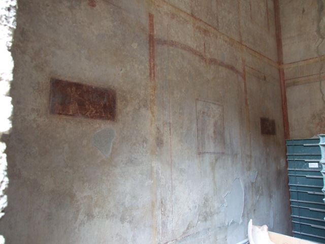 IX.3.5 Pompeii.  March 2009. Room 16.   West wall.