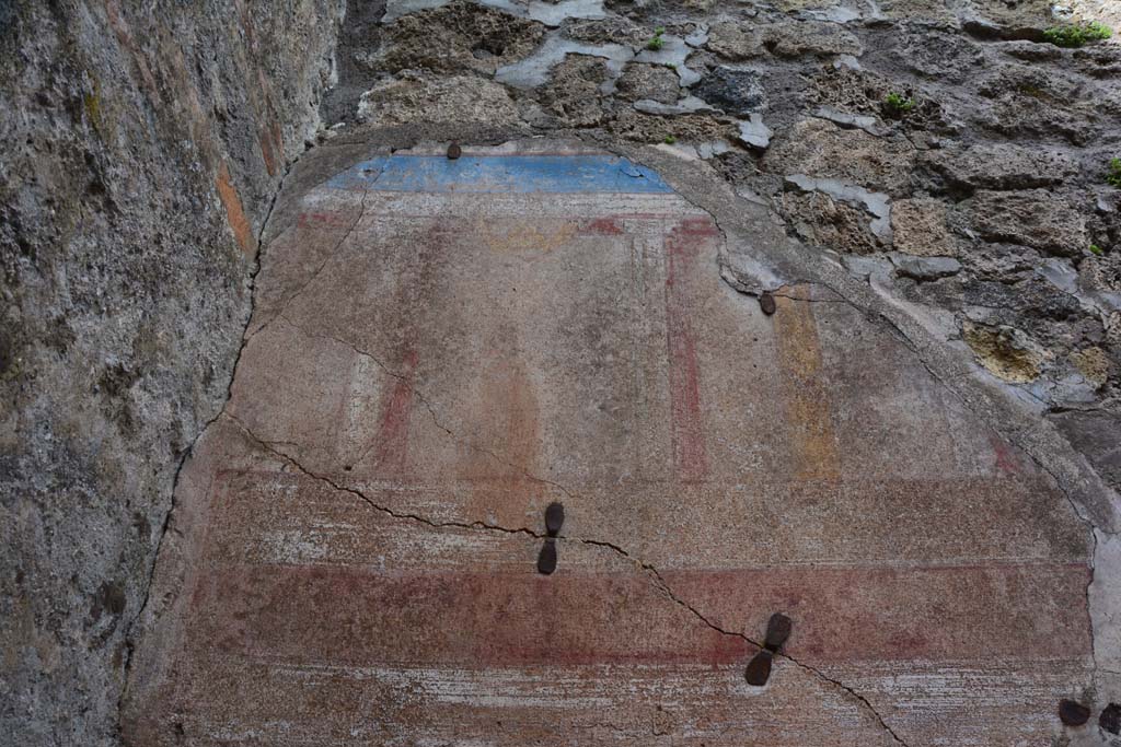 IX.5.2 Pompeii. March 2017. Room �n�, north wall in north-west corner.
Foto Christian Beck, ERC Grant 681269 D�COR.

