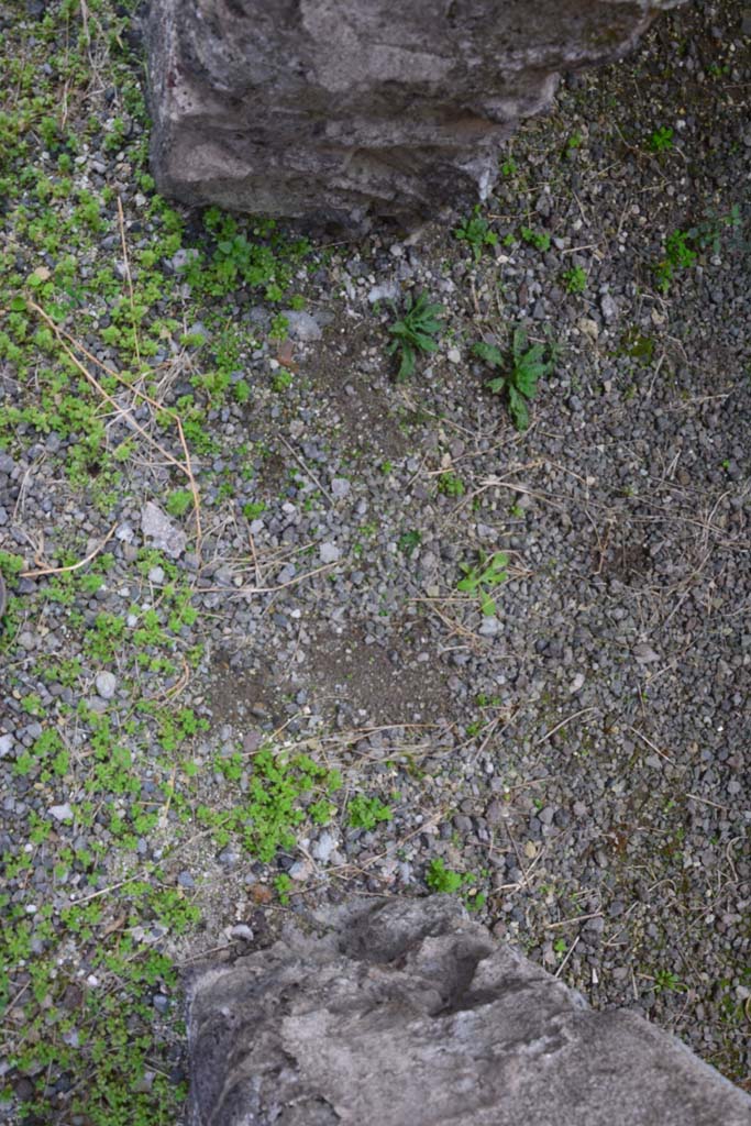 IX.5.2 Pompeii. March 2017. Room �o�, threshold of doorway, from above.
Foto Christian Beck, ERC Grant 681269 D�COR.

