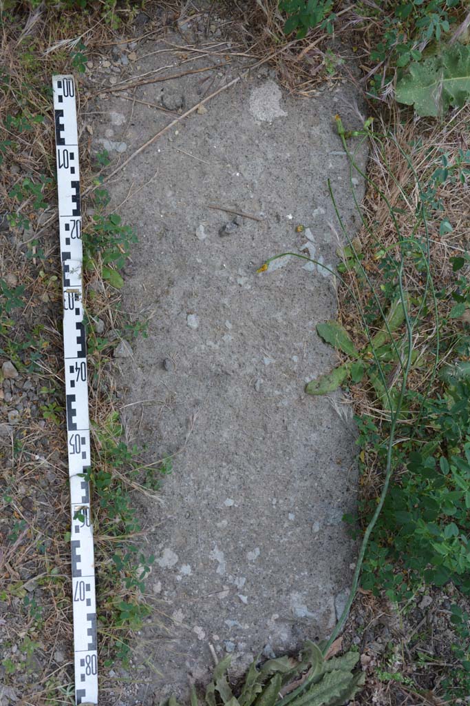 IX.5.2 Pompeii. May 2017. Corridor �m�, south end, doorway threshold to peristyle �p�, on right.
Foto Christian Beck, ERC Grant 681269 D�COR.

