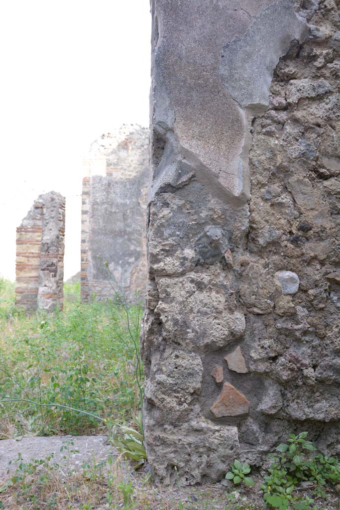 IX.5.2 Pompeii. May 2017. Corridor �m�, looking south through doorway towards peristyle �p�.
Foto Christian Beck, ERC Grant 681269 D�COR.
