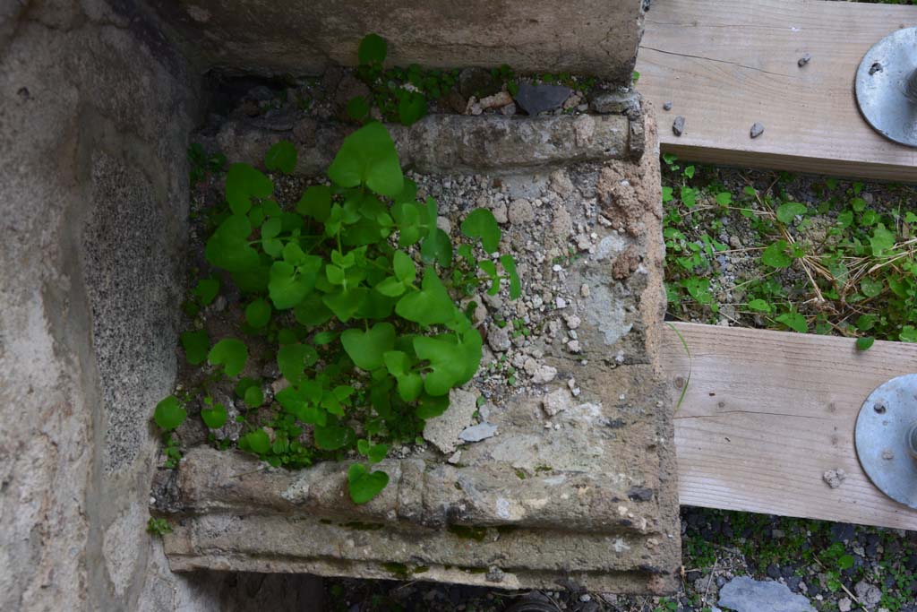 IX.5.2 Pompeii. March 2017. Room �w�, top of altar, viewed from above.
Foto Christian Beck, ERC Grant 681269 D�COR.


