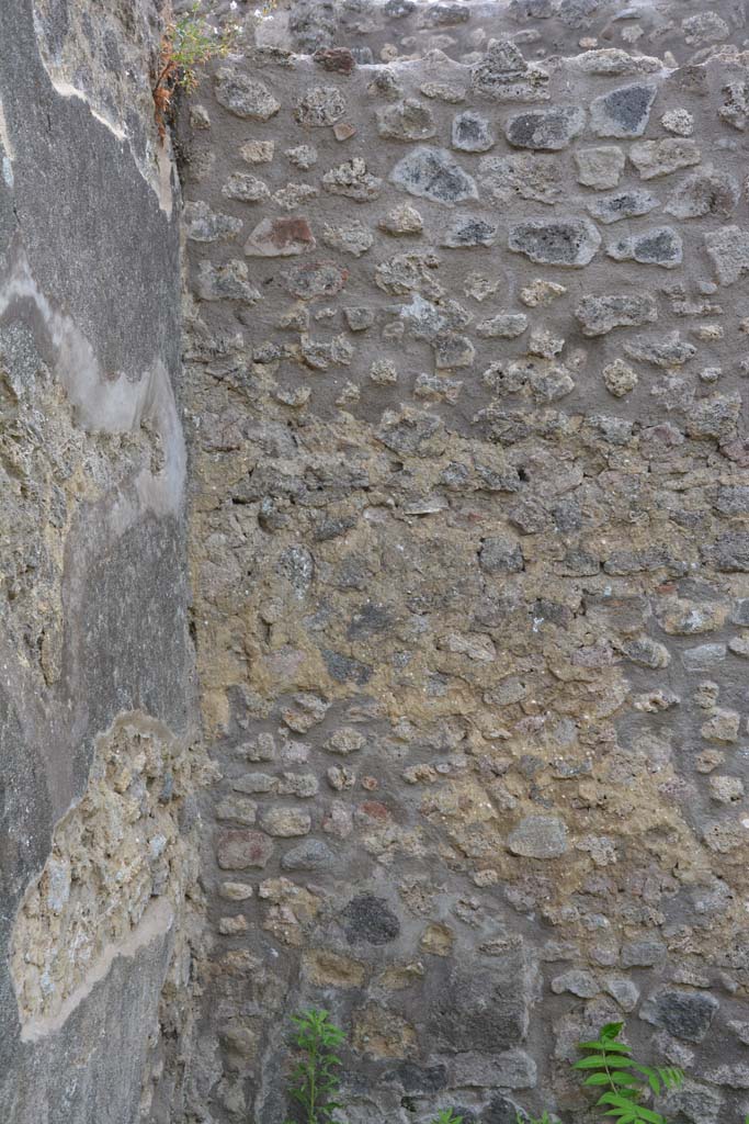 IX.5.2 Pompeii. May 2017. Room �v�, west wall in south-west corner.
Foto Christian Beck, ERC Grant 681269 D�COR.
