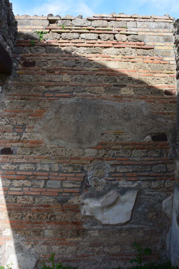 IX.5.2 Pompeii. March 2017. Room �e�, east end of north wall.
Foto Christian Beck, ERC Grant 681269 D�COR.
