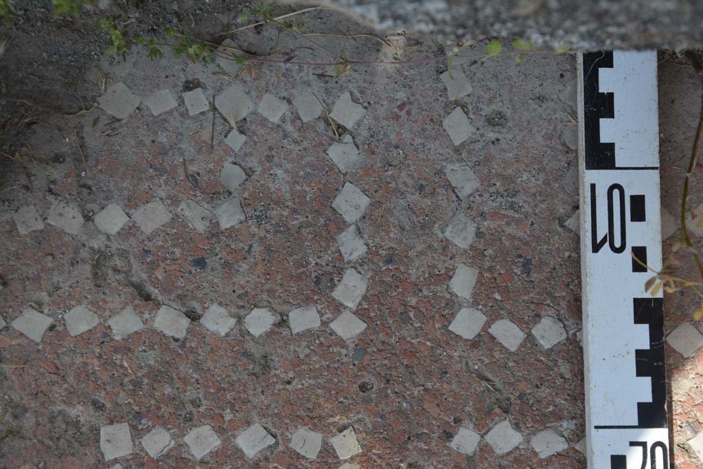 IX.5.2 Pompeii. May 2017. Room �k�, detail of meanders from east side of tablinum.
Foto Christian Beck, ERC Grant 681269 D�COR.


