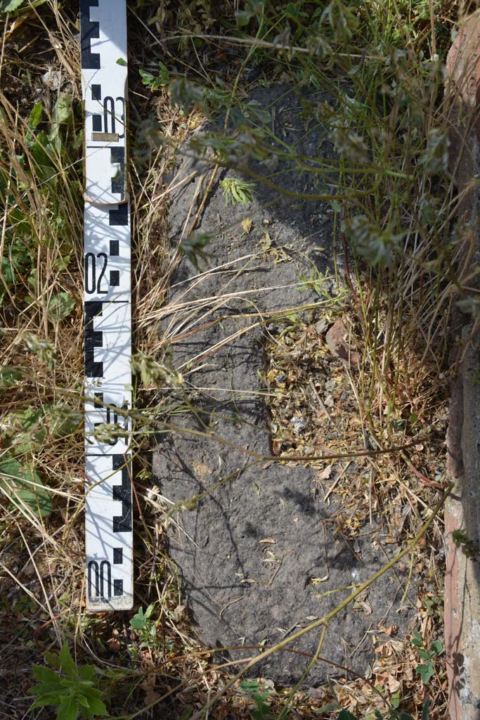 IX.5.2 Pompeii. May 2017. Room �k�, detail of threshold on east side of doorway at north end.
Foto Christian Beck, ERC Grant 681269 D�COR.


