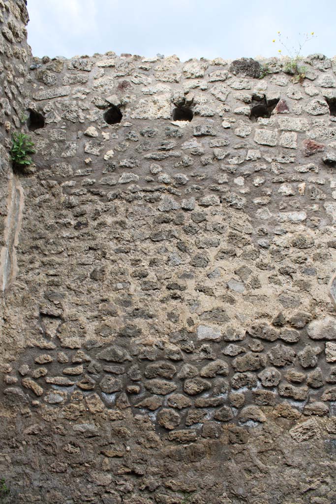 IX.5.4 Pompeii. March 2019. Room d, upper west wall.
Foto Christian Beck, ERC Grant 681269 D�COR.

