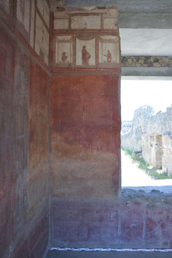 IX.5.6 Pompeii. May 2017. Room i, south wall in south-east corner.      
Foto Christian Beck, ERC Grant 681269 D�COR.
