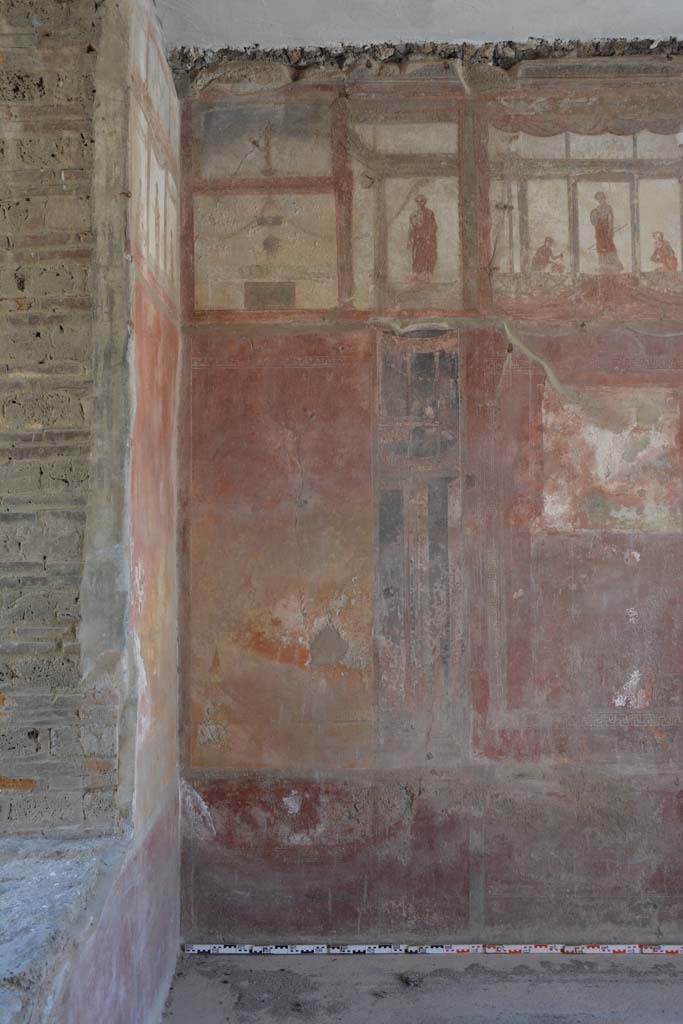 IX.5.6 Pompeii. May 2017. Room i, west wall in south-west corner.
Foto Christian Beck, ERC Grant 681269 D�COR.
