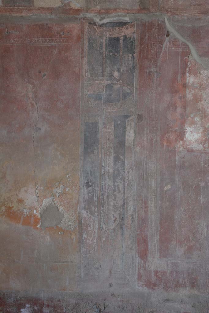 IX.5.6 Pompeii. May 2017. Room i, west wall on south side of central panel. 
Foto Christian Beck, ERC Grant 681269 D�COR.
