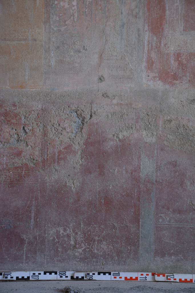 IX.5.6 Pompeii. May 2017. Room i, zoccolo on west wall 
Foto Christian Beck, ERC Grant 681269 D�COR.
