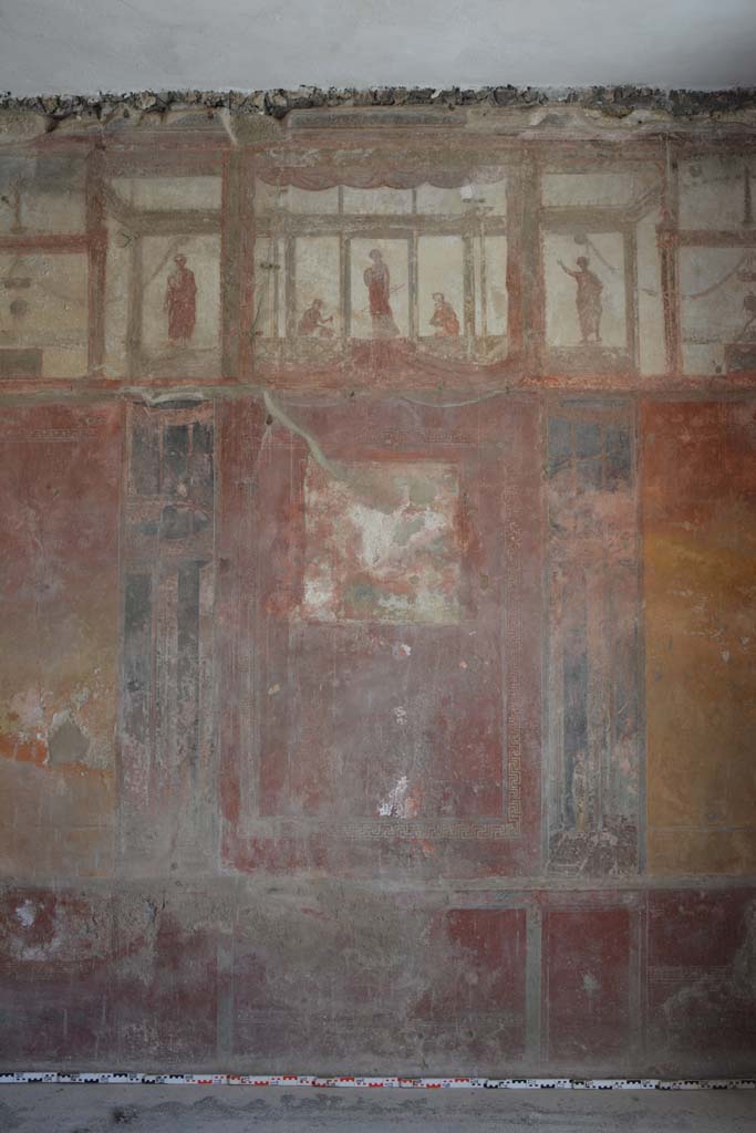IX.5.6 Pompeii. May 2017. Room i, central panel on west wall. 
Foto Christian Beck, ERC Grant 681269 D�COR.

