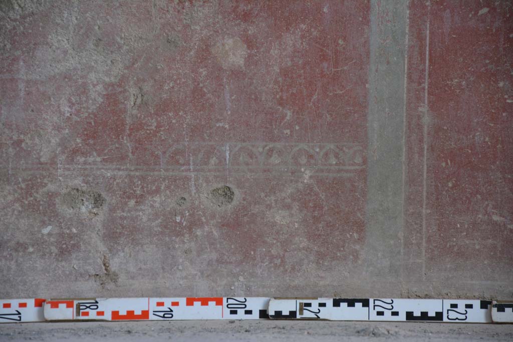 IX.5.6 Pompeii. May 2017. Room i, detail from centre of zoccolo on west wall. 
Foto Christian Beck, ERC Grant 681269 D�COR.

