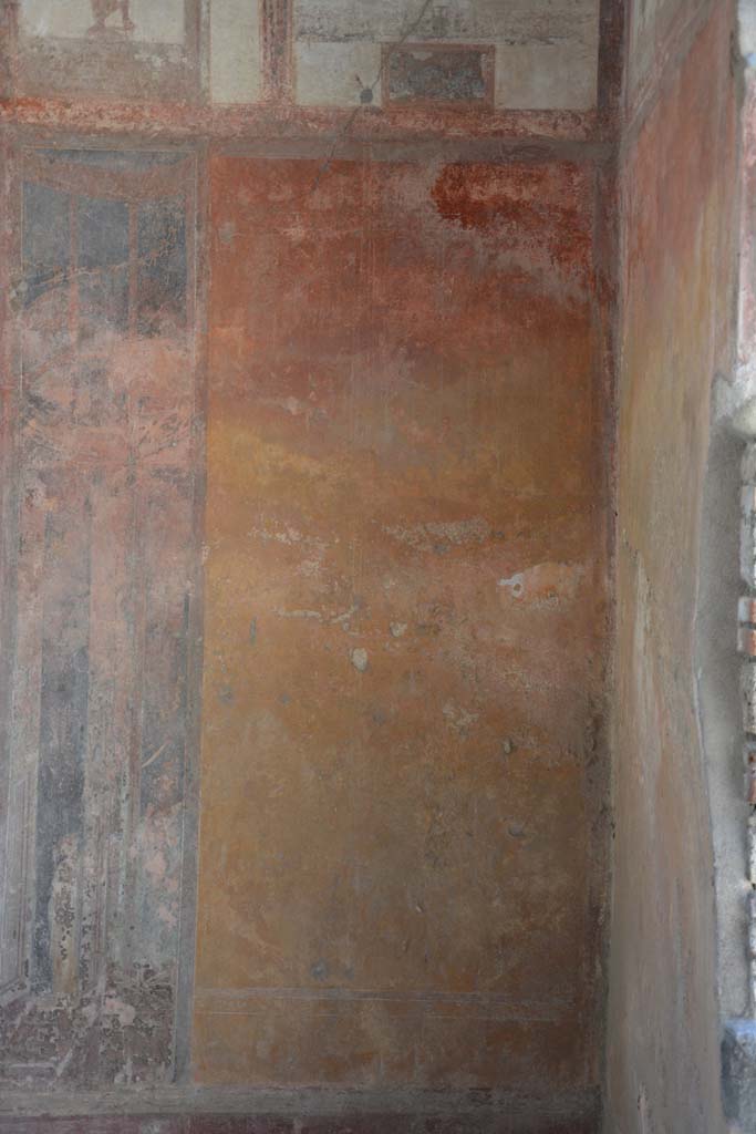 IX.5.6 Pompeii. May 2017. Room i, panel at north end of west wall in north-west corner.
Foto Christian Beck, ERC Grant 681269 D�COR.
