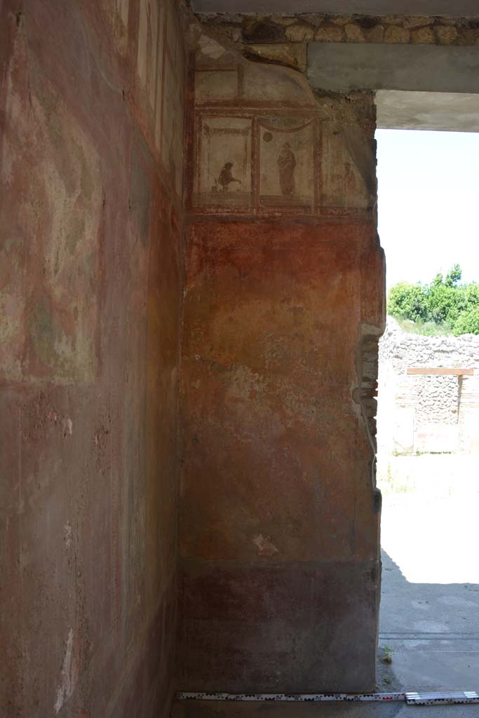 IX.5.6 Pompeii. May 2017. Room i, north wall in north-west corner
Foto Christian Beck, ERC Grant 681269 D�COR.

