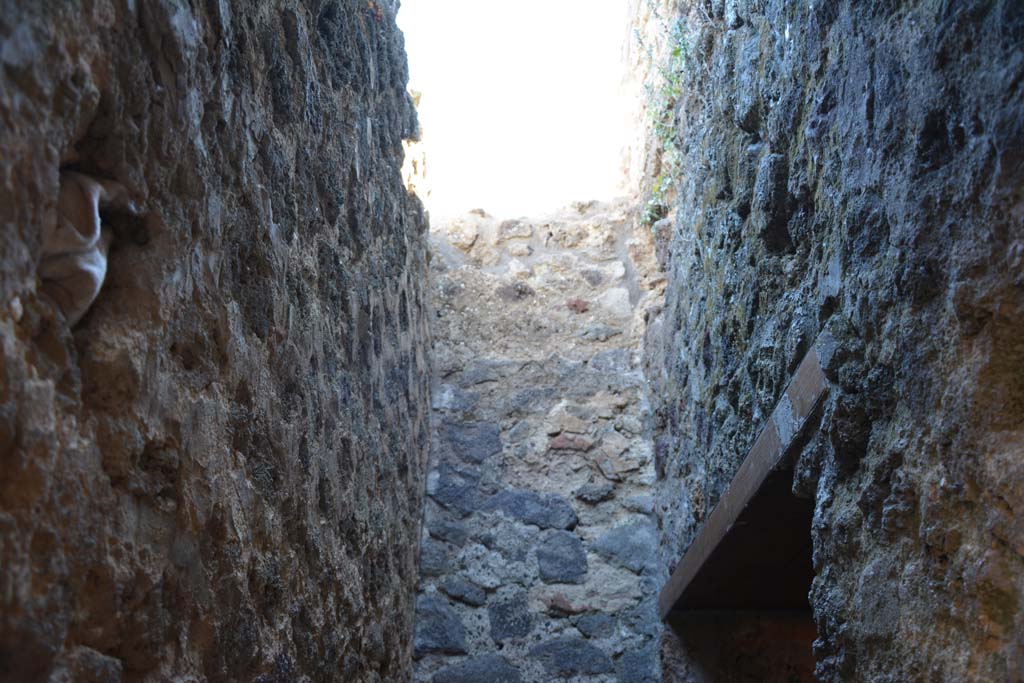 IX.5.6 Pompeii. May 2017. Room v, upper west wall.
Foto Christian Beck, ERC Grant 681269 D�COR.
