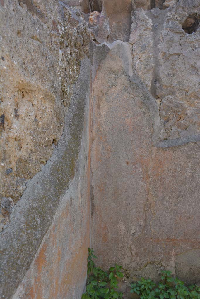 IX.5.6 Pompeii. May 2017. Room s, south-east corner, looking towards south wall.
Foto Christian Beck, ERC Grant 681269 D�COR.
