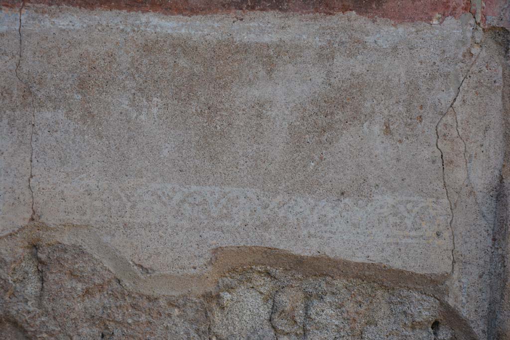 IX.5.6 Pompeii. May 2017. West ala d, zoccolo on north wall at east end.
Foto Christian Beck, ERC Grant 681269 D�COR.
