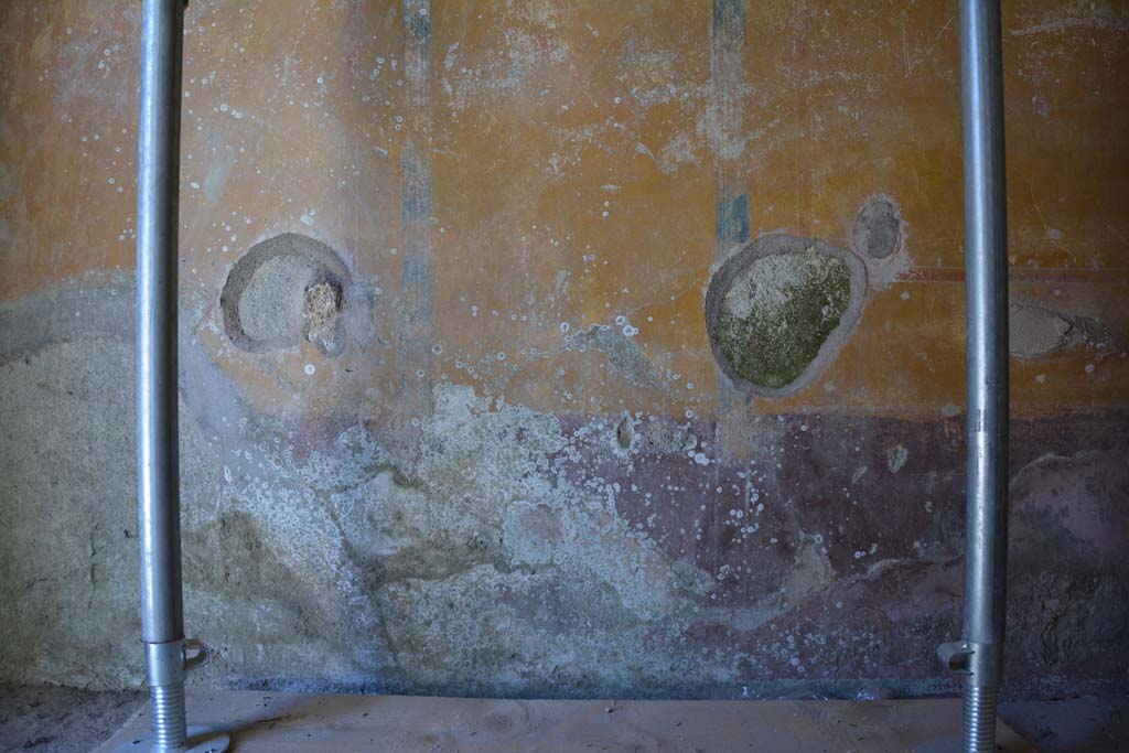 IX.5.6 Pompeii. May 2017. Room h, lower south wall. 
Foto Christian Beck, ERC Grant 681269 D�COR.
