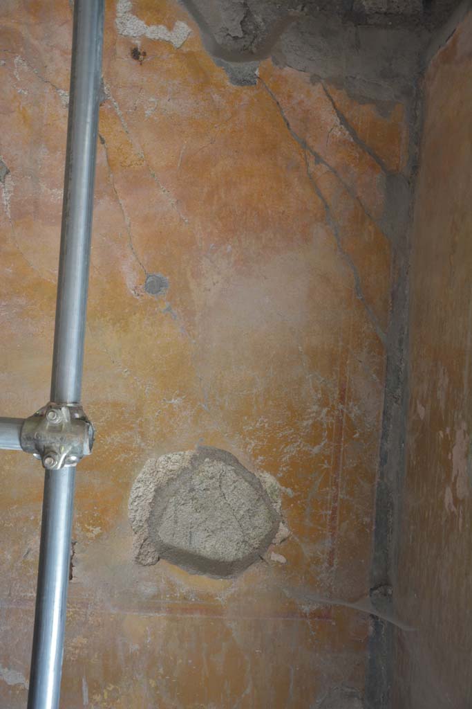 IX.5.6 Pompeii. May 2017. Room h, detail of side panel at east end of north wall. 
Foto Christian Beck, ERC Grant 681269 D�COR.
