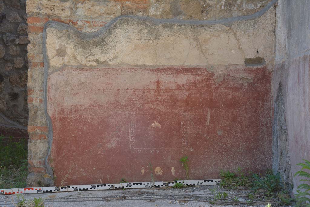 IX.5.6 Pompeii. May 2017. East ala e, zoccolo on lower north wall at east end.
Foto Christian Beck, ERC Grant 681269 D�COR.
