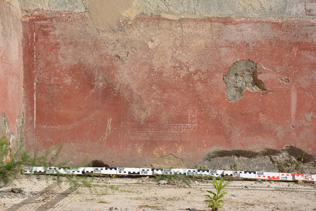 IX.5.6 Pompeii. May 2017. East ala e, zoccolo on south wall at east end.
Foto Christian Beck, ERC Grant 681269 D�COR.
