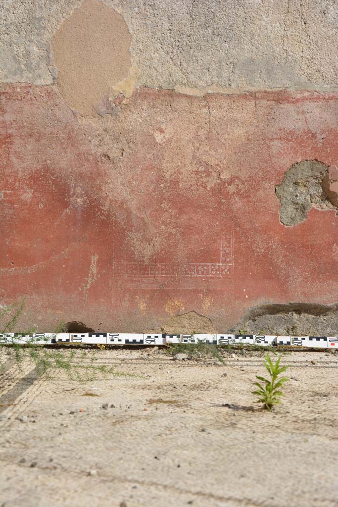 IX.5.6 Pompeii. May 2017. East ala e, continuation of zoccolo on south wall at east end.
Foto Christian Beck, ERC Grant 681269 D�COR.
