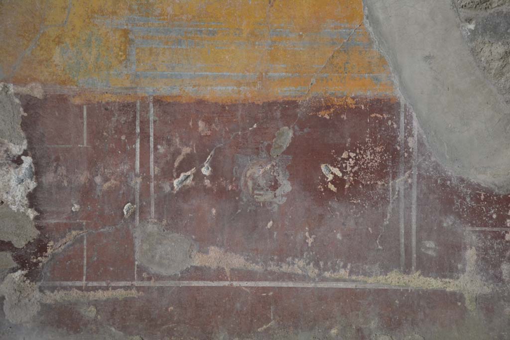 IX.5.6 Pompeii. May 2017. Room g, zoccolo from centre of east wall. 
Foto Christian Beck, ERC Grant 681269 D�COR.
