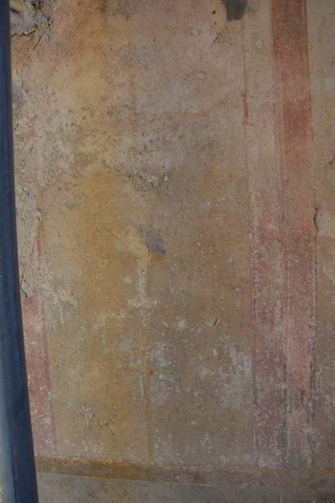 IX.5.6 Pompeii. May 2017. Room k, (west side), detail from north wall.
Foto Christian Beck, ERC Grant 681269 D�COR.
