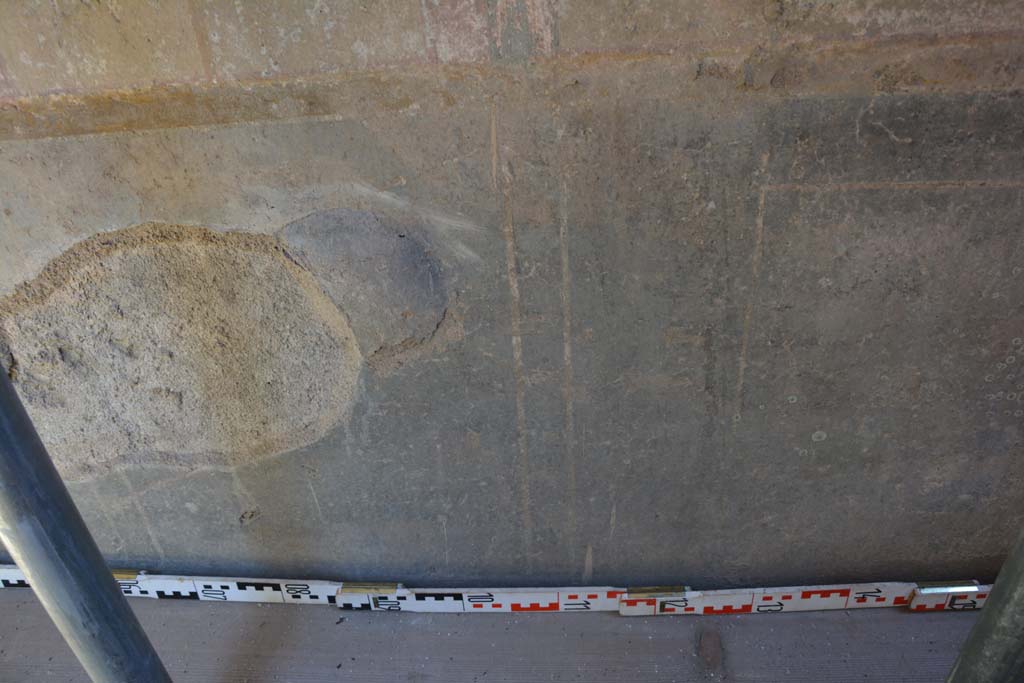 IX.5.6 Pompeii. May 2017. Room k, (west side), detail from zoccolo on north wall.
Foto Christian Beck, ERC Grant 681269 D�COR.

