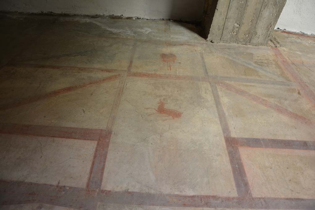 IX.5.6 Pompeii. May 2017. Room k�, detail from upper east wall. 
Foto Christian Beck, ERC Grant 681269 D�COR.


