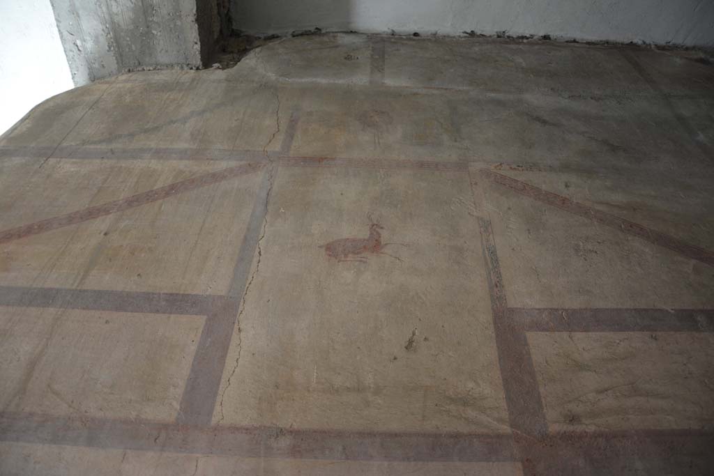 IX.5.6 Pompeii. May 2017. Room k�, upper west wall at south end, with room l (L), on left. 
Foto Christian Beck, ERC Grant 681269 D�COR.
