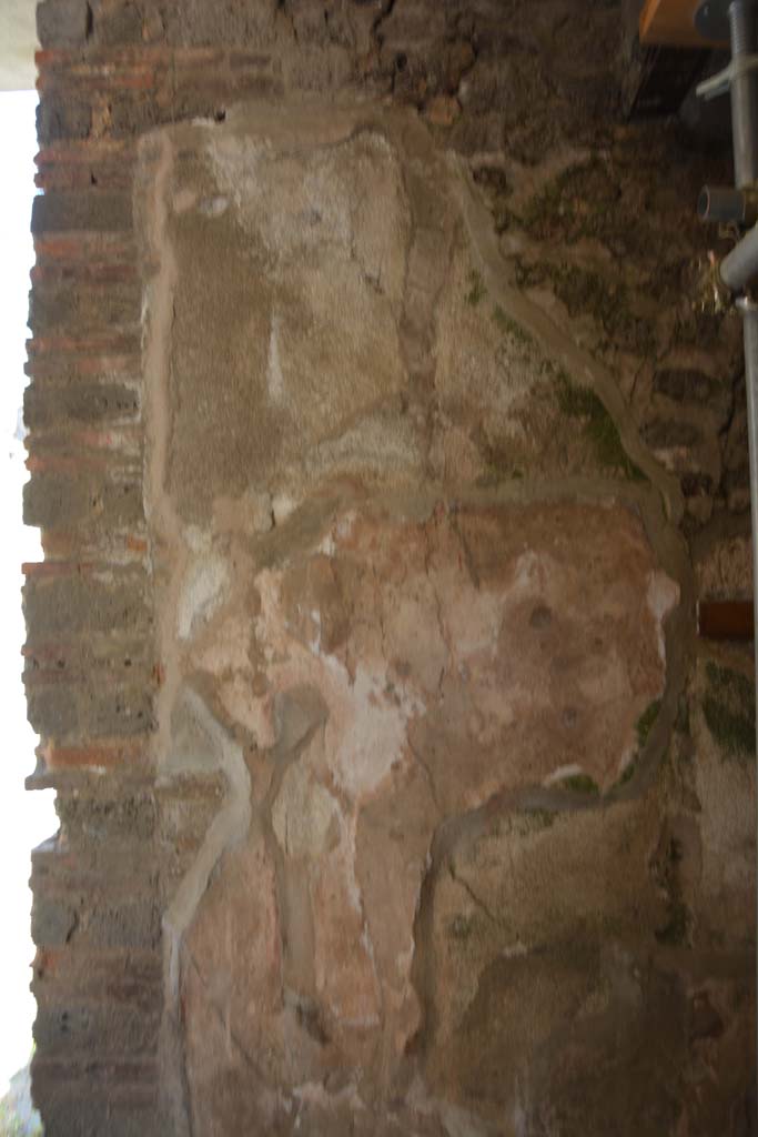 IX.5.6 Pompeii. May 2017. Room m, south wall at east end near doorway to steps. 
Foto Christian Beck, ERC Grant 681269 D�COR.

